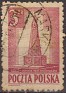 Poland 1945 Landscape 3 ZT Red Scott 366. Polonia 366. Uploaded by susofe